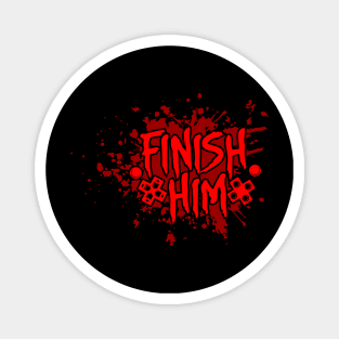 Finish Him - Gaming Controller Buttons Magnet